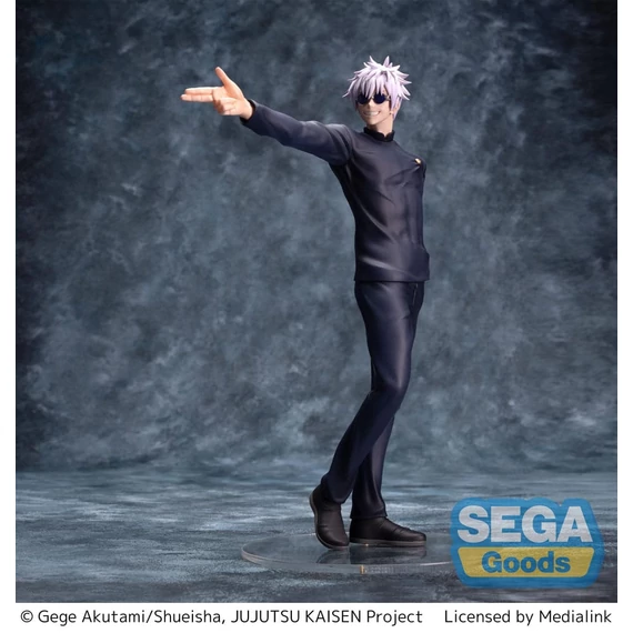 Jujutsu Kaisen Luminasta PVC Szobor - Kaigyoku/Gyokusetsu "Satoru Gojo" Strong Duo 20 cm
