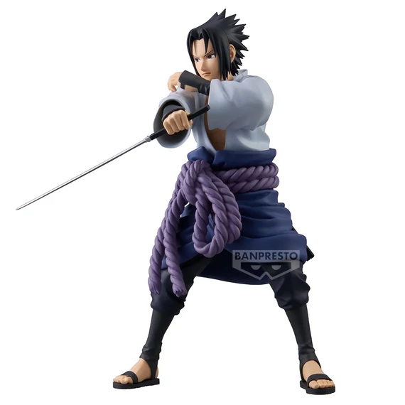 Naruto Shippuden Grandista Szobor - Uchiha Sasuke 24 cm