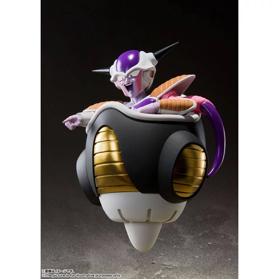 Dragonball Z S.H. Figuarts Akciófigura - Frieza First Form & Frieza Pod Set 11 cm
