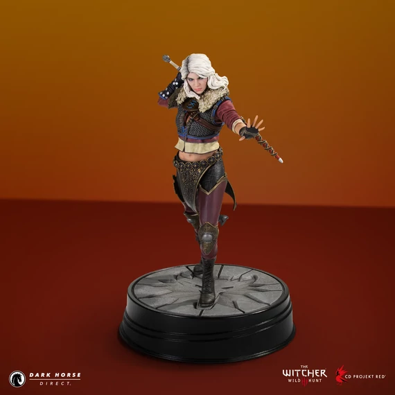 Witcher 3 Wild Hunt PVC Szobor - Ciri (2nd Edition) 20 cm