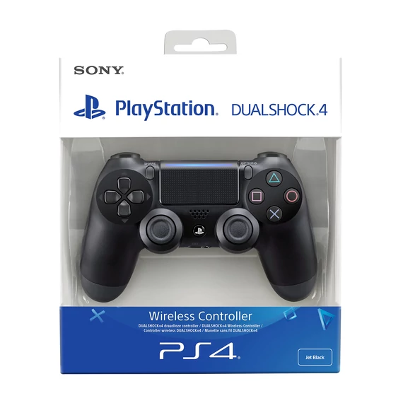 Sony DualShock 4 Controller - Jet Black V2 (PS4)