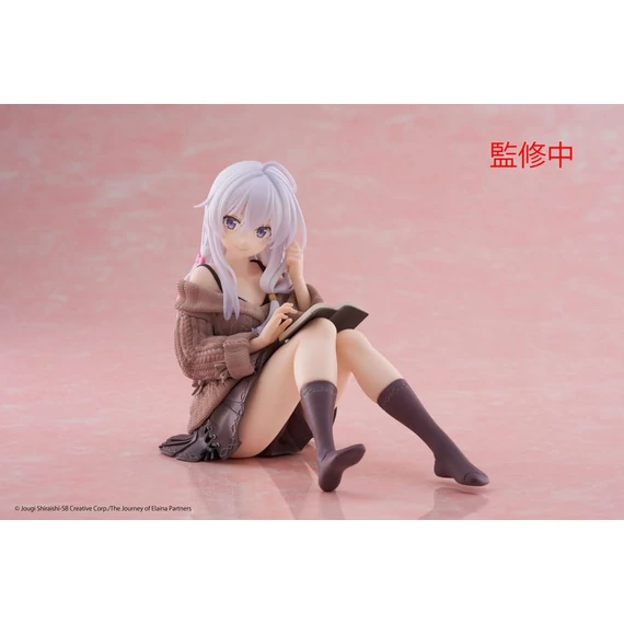 Wandering Witch: The Journey of Elaina Desktop Cute PVC Szobor - Elaina Casual Clothes Ver. 13 cm