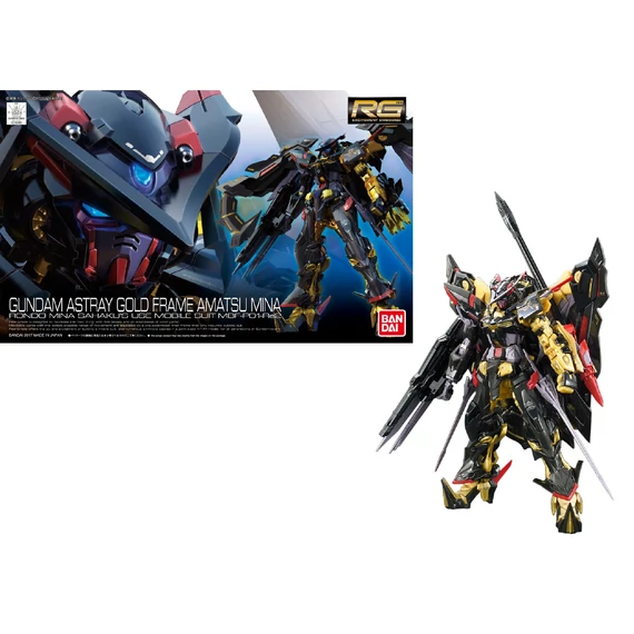 Gundam Modell - RG 1/144 Gundam Astray Goldframe Amatsu Mina 13 cm