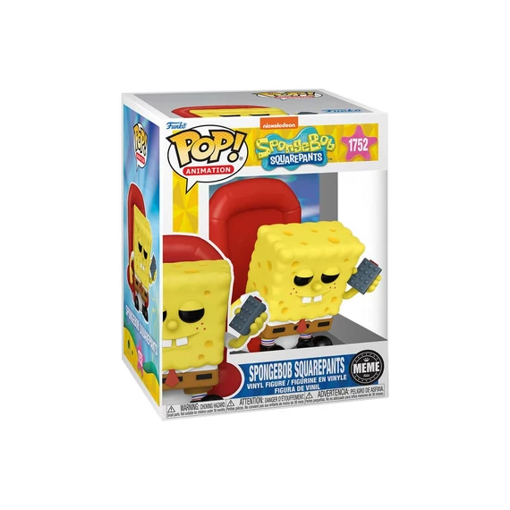 Meme POP! Premium Figura - Spongebob (Ight Imma head out) 9 cm #1752