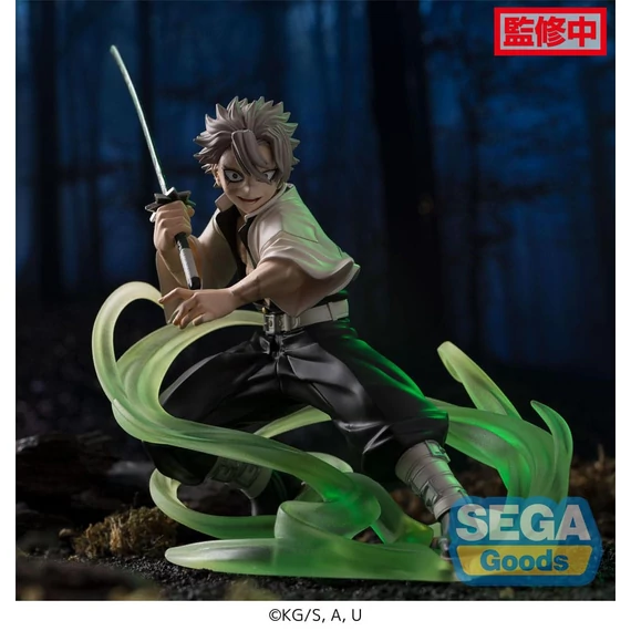 Demon Slayer: Kimetsu no Yaiba Xross Link PVC Szobor - Sanemi Shinazugawa Training Arc 12 cm
