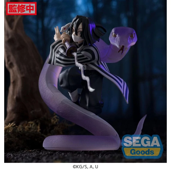 Demon Slayer: Kimetsu no Yaiba Xross Link Anime PVC Szobor - Obanai Iguro Training Arc 14 cm