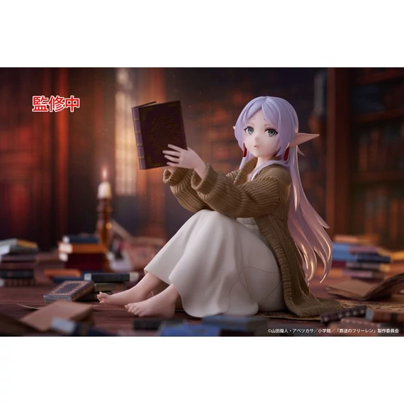 Frieren: Beyond Journey&apos;s End PVC Szobor - Desktop Cute Figure Frieren Roomwear Ver. 13 cm
