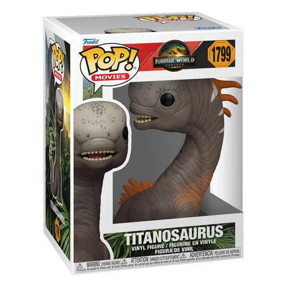 Jurassic World Rebirth Funko POP! Movies Figura - Titanosaurus 9 cm #1799
