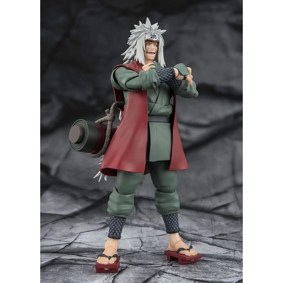Naruto S.H.Figuarts Akciófigura - Jiraiya (Sage Mode Set) 17 cm