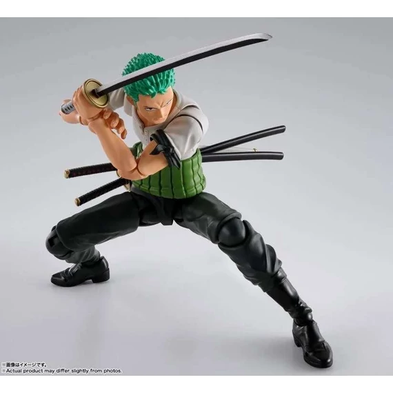 One Piece S.H. Figuarts Akciófigura - Roronoa Zoro "Romance Dawn" 15 cm