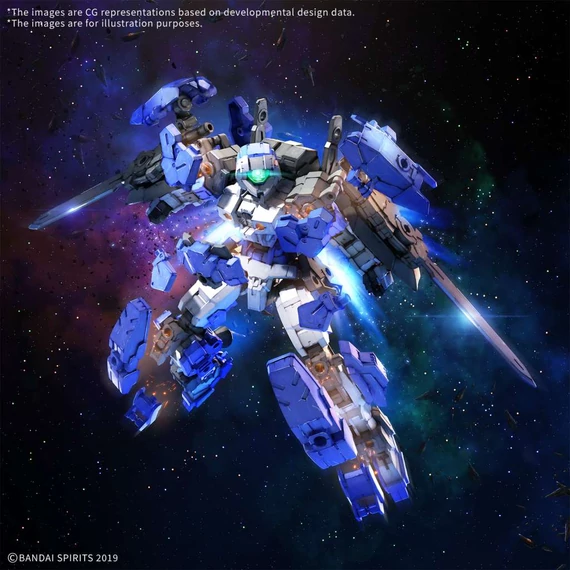 Gundam Modell - 30MM 1/144 eEXM-17FA FULL ARMOR ALTO