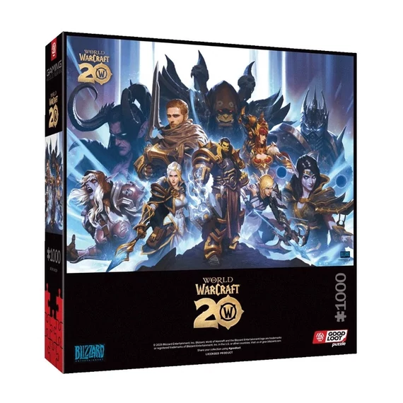 World of Warcraft Puzzle 20th Anniversary (1000 db)