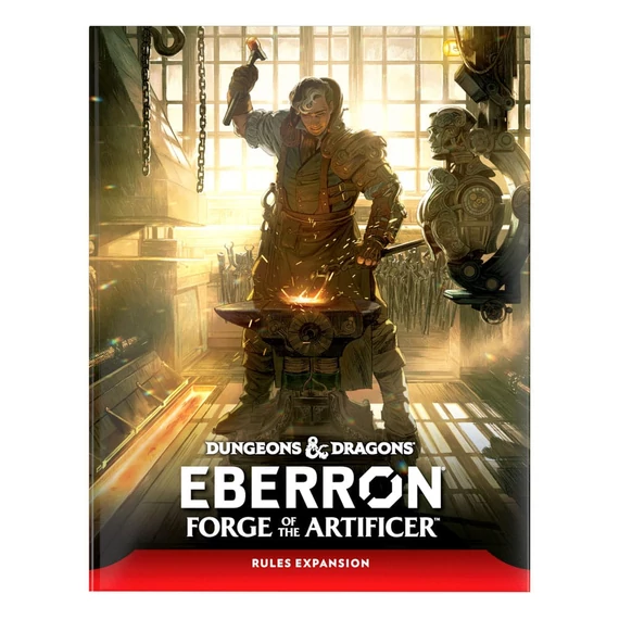Dungeons & Dragons RPG Rules Expansion Book - Eberron: Forge of the Artificer [Angol Nyelvű]