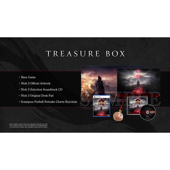 Nioh 3 [Treasure Box] [japán kiadás] (PS5)