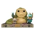 Kép 2/3 - Star Wars 40th Anniversary Movie Moment Funko POP! Figura - Jabba with Salacious 9 cm #611
