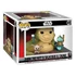 Kép 1/3 - Star Wars 40th Anniversary Movie Moment Funko POP! Figura - Jabba with Salacious 9 cm #611