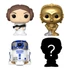 Kép 2/3 - Star Wars Bitty POP! Vinyl Figurák - Leia 2,5 cm