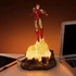 Kép 2/3 - Marvel Dioráma Asztali Lámpa - Iron Man 31 cm