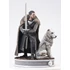 Kép 2/2 - Diamond Gallery Game of Thrones / Trónok harca PVC Szobor - Jon Snow & Ghost 25 cm