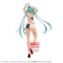 Kép 2/2 - Hatsune Miku PVC Szobor - Racing Miku 2023 "Tropical Version" 20 cm