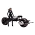 Kép 4/6 - DC Multiverse Vehicle - Batpod with Catwoman (The Dark Knight Rises)