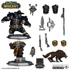 Kép 2/4 - World of Warcraft PVC Szobrok - 1/12 Dwarf Hunter: Beast Master & Pandaren: Monk (Gold Label) 15 cm