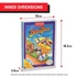 Kép 5/6 - Evoretro - 2db Prémium Akril Védőtok Nintendo Entertainment System (NES) Játékokhoz
