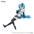 Kép 2/2 - Hatsune Miku Noodle Stopper PVC Szobor - Kuroboshi Kouhaku Ver. (re-run) 14 cm