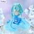 Kép 3/3 - Hatsune Miku Noodle Stopper PVC Szobor - Flower Fairy Nemophila Pail Blue Color Ver. 15 cm