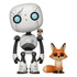 Kép 2/2 - Wild Robot POP&Buddy! Movies Figura - Roz w/Brightbill & Fink 9 cm #1794