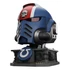 Kép 1/6 - Warhammer 40,000: Space Marine 2 Replica Ultramarines Lieutenant Titus helmet with Display Stand 44 cm
