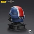 Kép 3/6 - Warhammer 40,000: Space Marine 2 Replica Ultramarines Lieutenant Titus helmet with Display Stand 44 cm