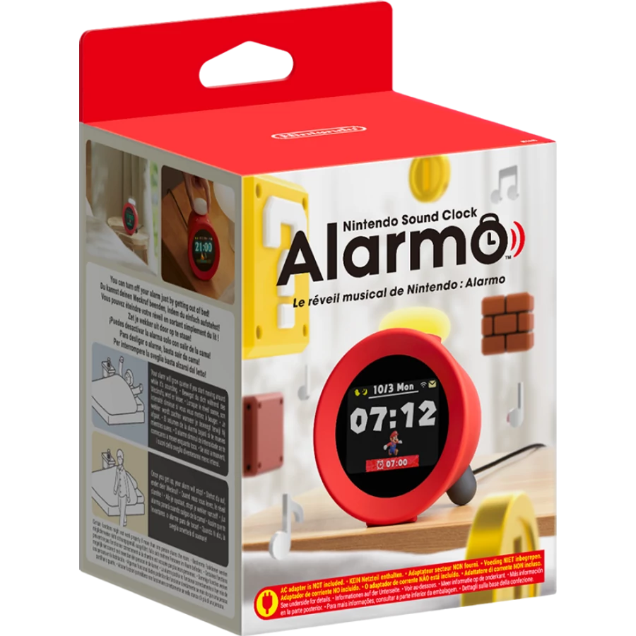 Nintendo Sound Clock Alarmo + ajándék - 43.990 Ft