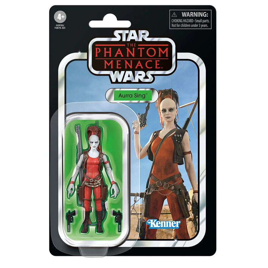 Star Wars: The Phantom Menace Vintage Collection Akciófigura - Aurra Sing 10 cm