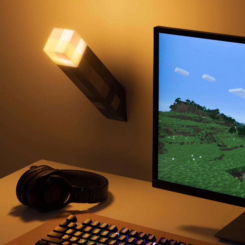 Minecraft Lámpa - Fáklya