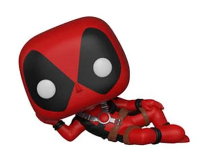 Marvel Comics Funko POP! Figura - Lazy Deadpool 9 cm #320