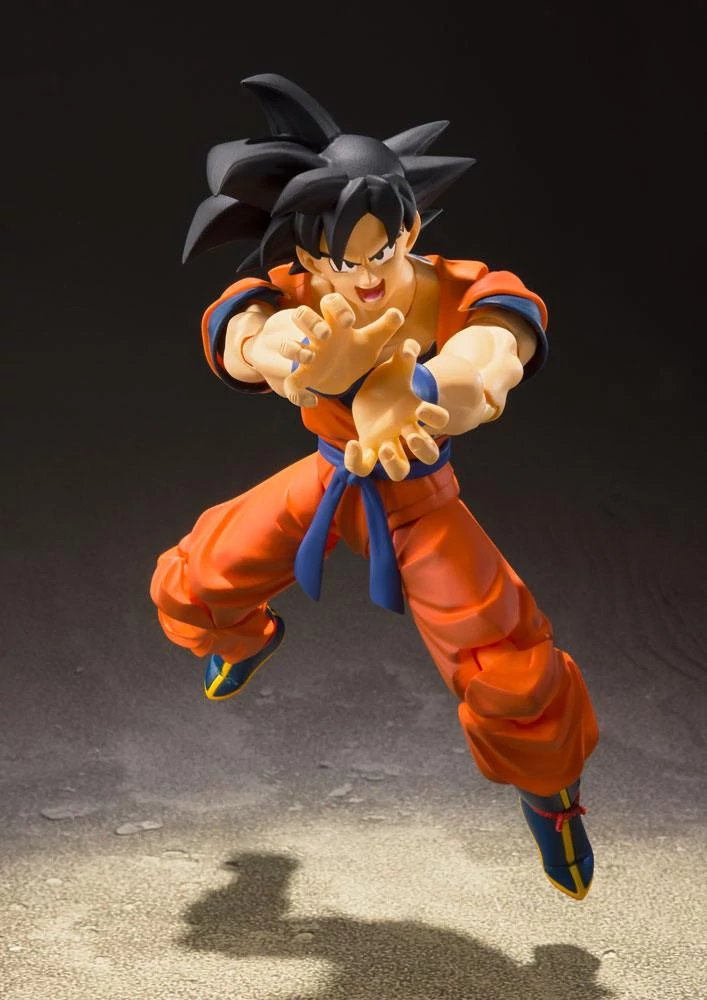 Dragon Ball Z S.H. Figuarts Akciófigura - Son Goku (A Saiyan Raised On Earth) 14 cm