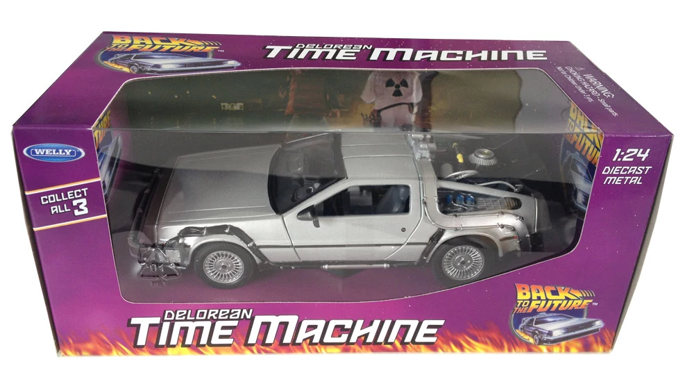 Back to the Future Diecast Model 1/24 - ´81 DeLorean LK Coupe