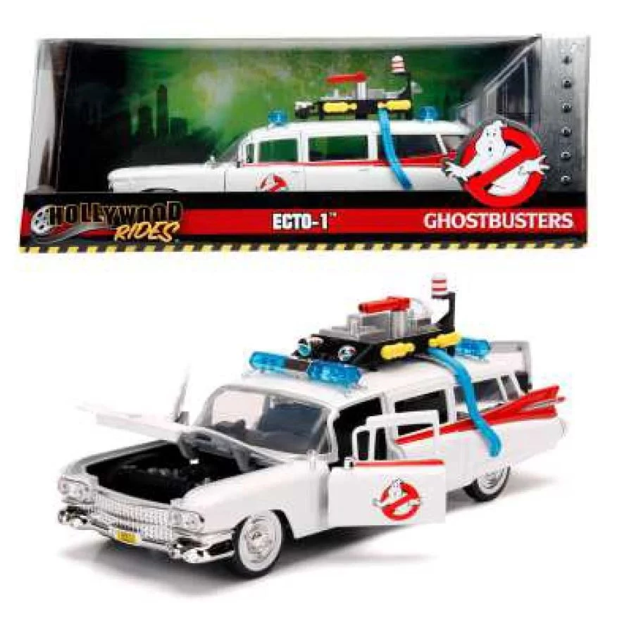 Ghostbusters Diecast Model 1/24 - 1959 Cadillac Ecto-1