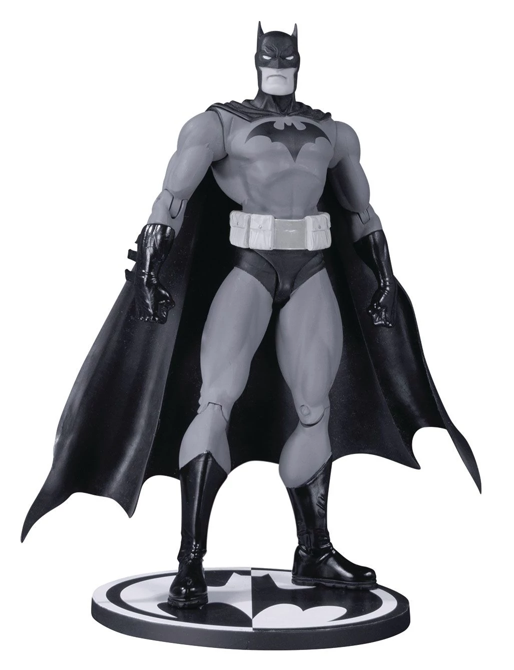 DC Comics Batman Black & White Akciófigura - Hush Batman by Jim Lee 17 cm