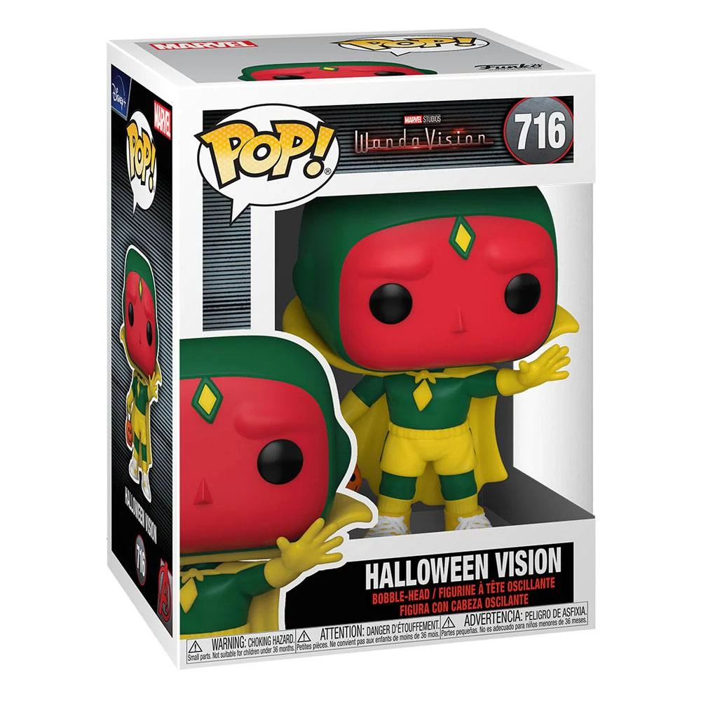 WandaVision Funko POP! Figura - Vision (Halloween) 9 cm #716