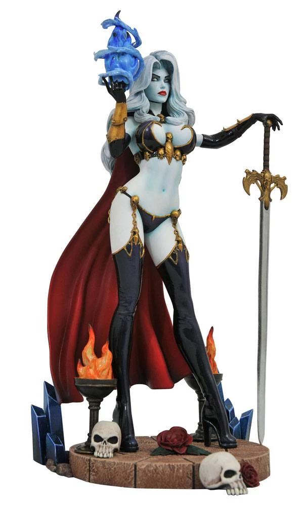 Femme Fatales PVC Szobor - Lady Death IV 23 cm