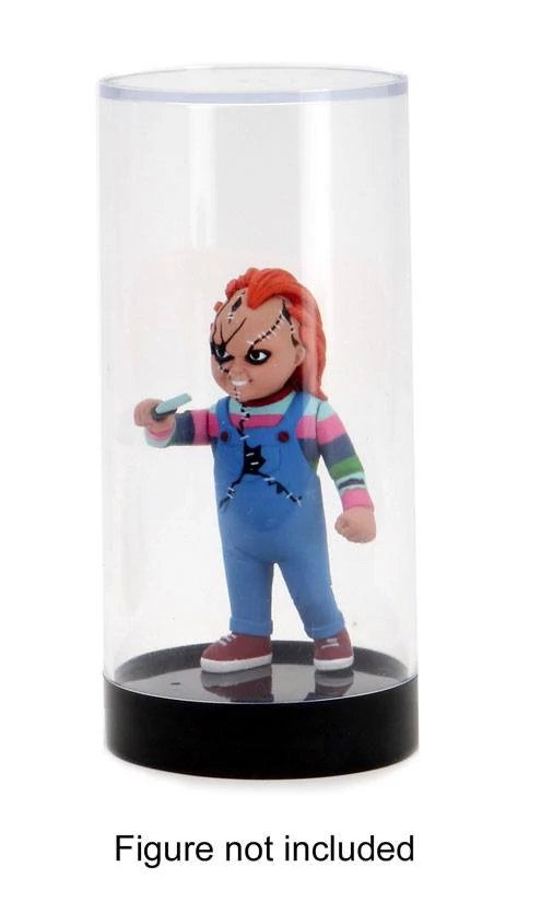 NECA Originals Cylindrical Display Case for 3 3/4-inch Akciófigurához