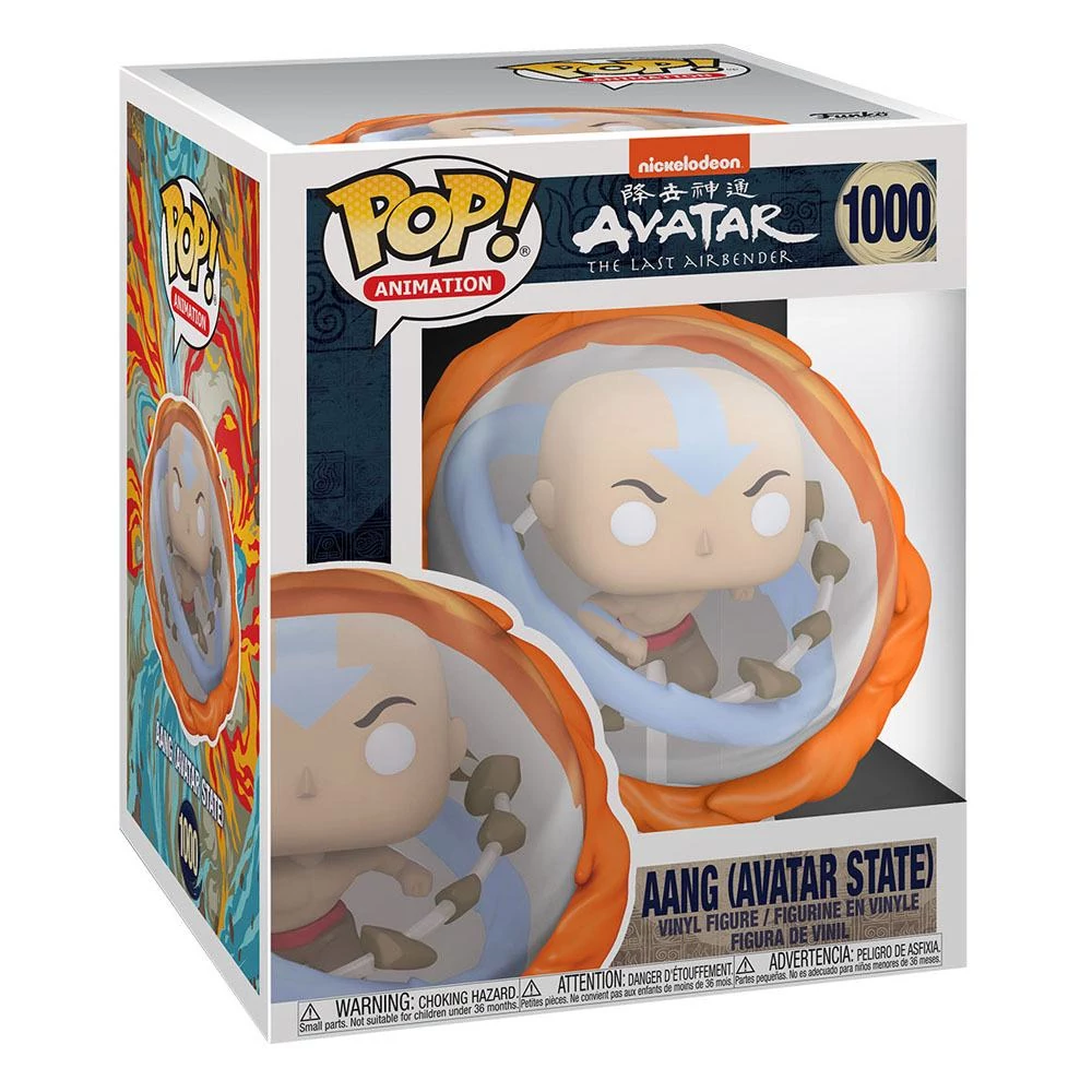 Avatar The Last Airbender Oversized Funko POP! Figura - Aang All Elements 15cm