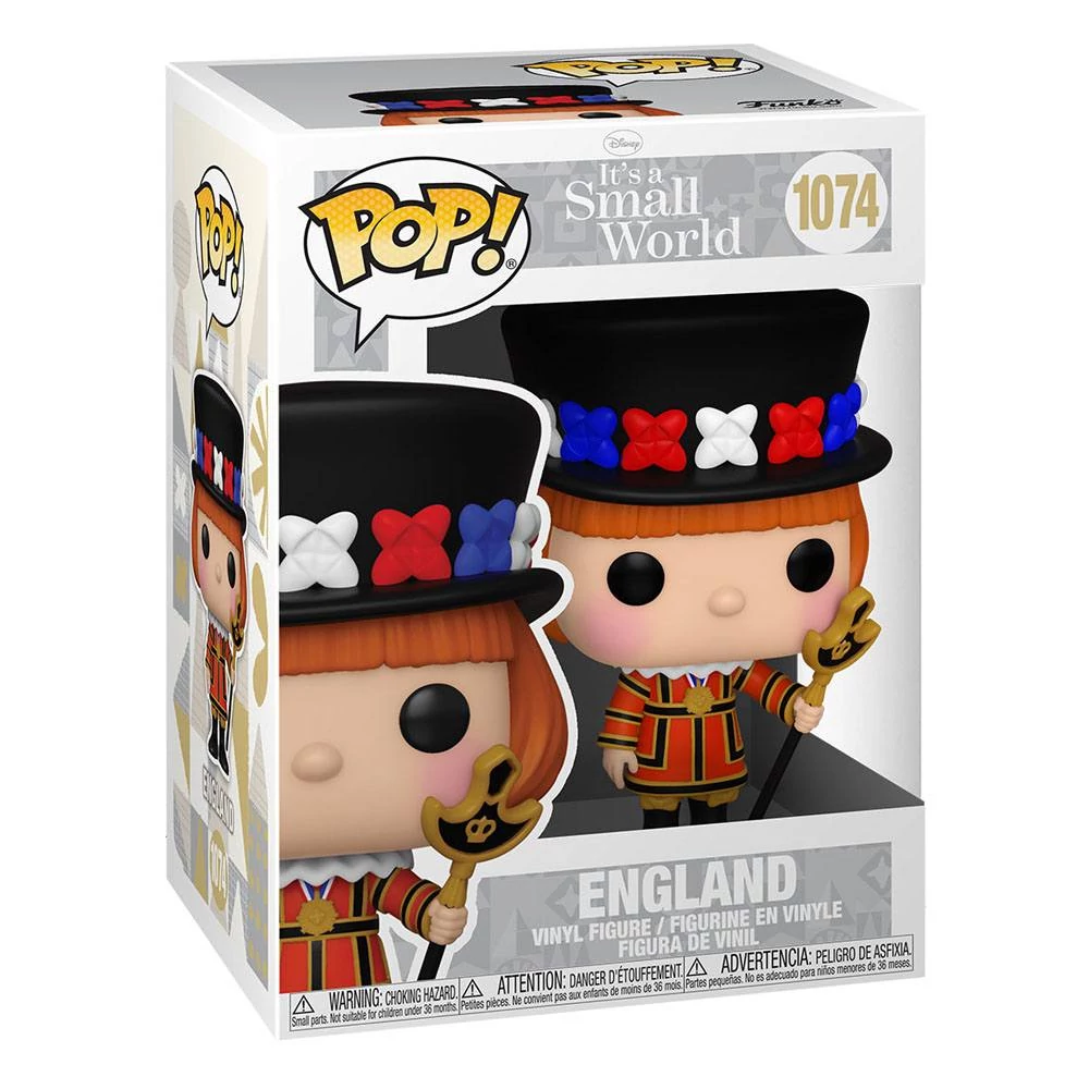 Disney: Small World Funko POP! Figura - England 9 cm