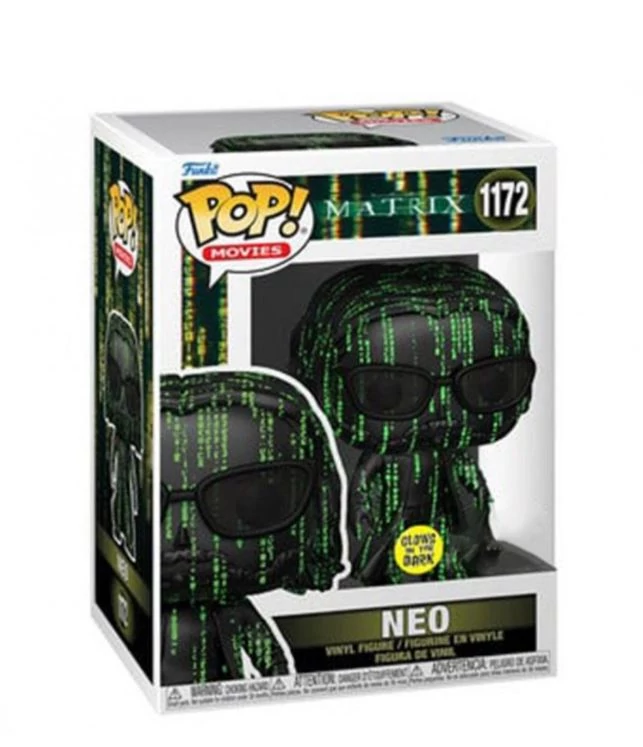 The Matrix 4: Resurrections Funko POP! Figura - Neo (GITD - Exclusive) #1172