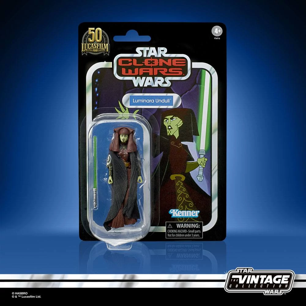 Star Wars Vintage Collection 2022 Akciófigura - Luminara Unduli 10 cm
