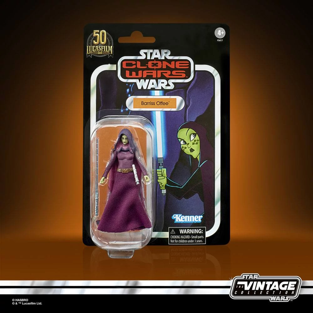 Star Wars Vintage Collection 2022 Akciófigura - Barriss Offee 10 cm