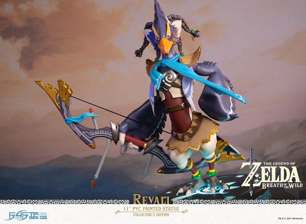 The Legend of Zelda Breath of the Wild PVC Szobor - Revali Collector's Edition 27 cm