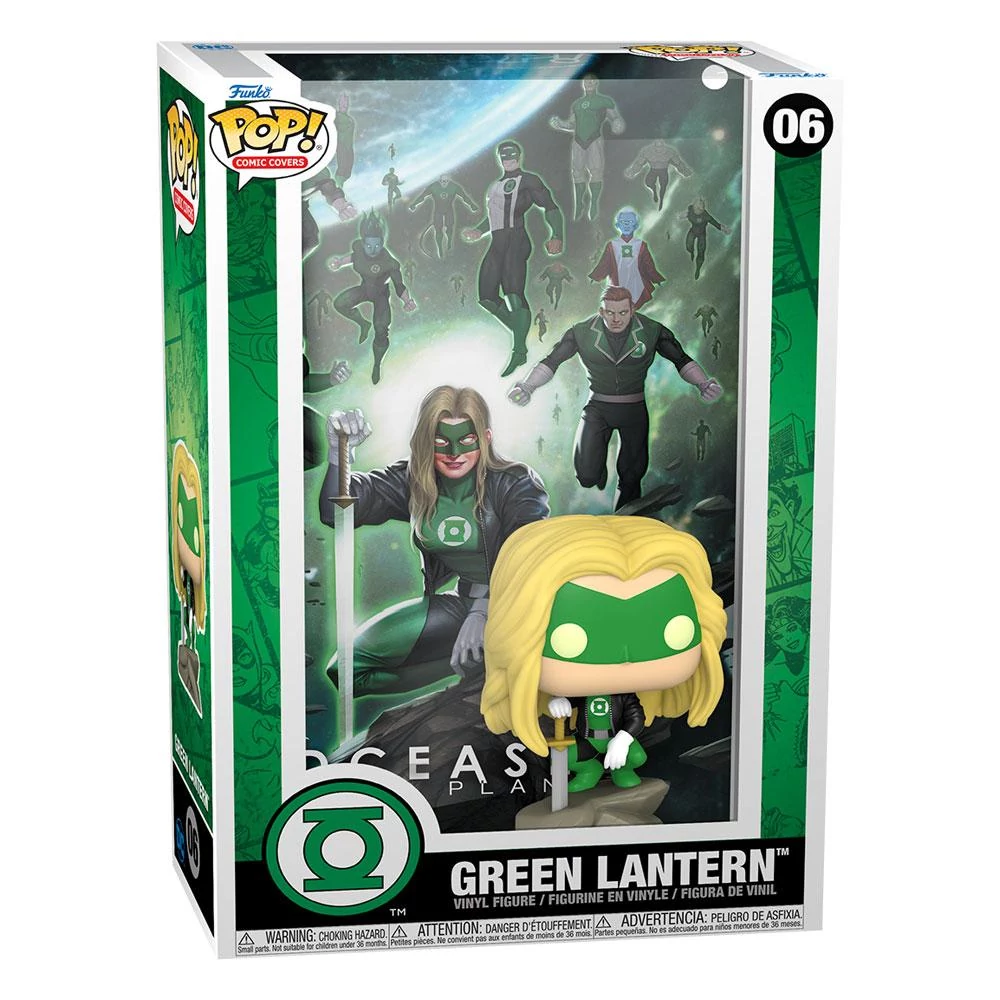 DC Comics Funo POP! Comic Cover Vinyl Figura - DCeased Green Lantern 9 cm